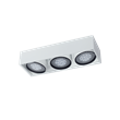 Box plafón de techo 3 luces